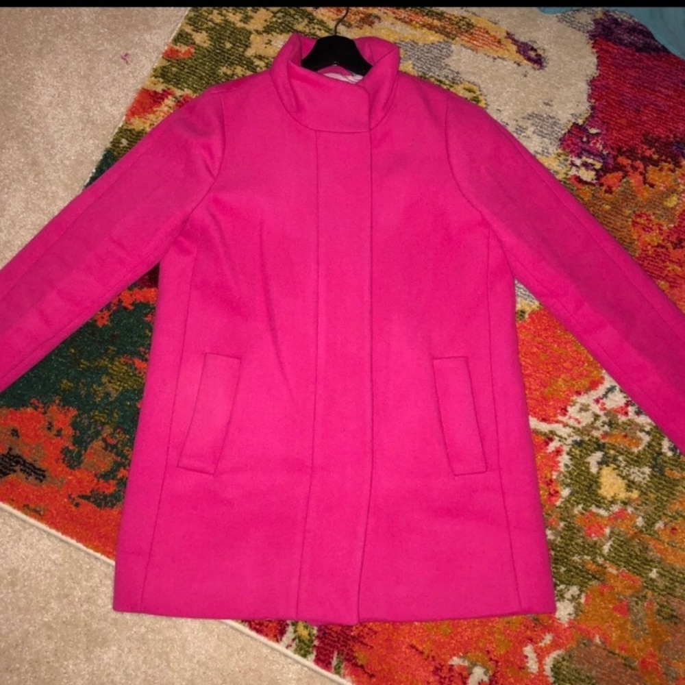 JCrew Pink Coat
